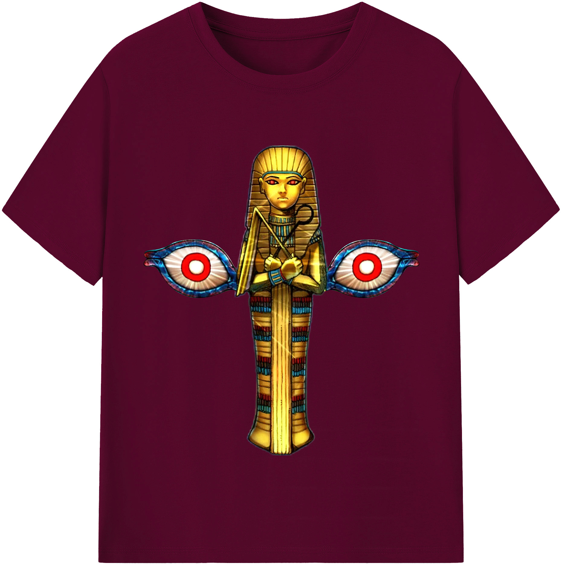 （画像用） 遊☆戯☆王 Yu-Gi-Oh! レディースカジュアルプリントTシャツ（綿100％）